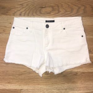 STS White Jean shorts size 25